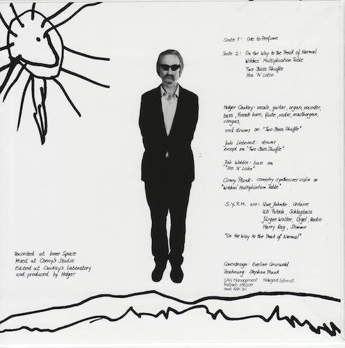 Back, Czukay, Holger - On The Way To The Peak Of Normal